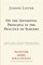 On the Antiseptic Principle in the Practice of Surgery