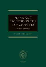 Mann and Proctor on the Legal Aspect of Money 8e