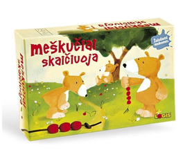 Mokomasis žaidimas „Meškučiai skaičiuoja“