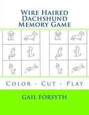 Wire Haired Dachshund Memory Game