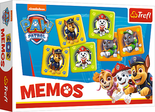 TREFL PAW PATROL Žaidimas Memo „Šuniukas-patrulis“