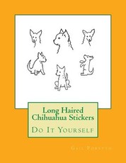 Long Haired Chihuahua Stickers