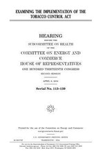 Examining the implementation of the Tobacco Control Act