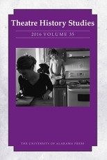 Theatre History Studies 2016, Vol. 35