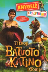 Tikroji Batuoto Katino istorija (Spalvinimo knygelė)