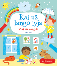 Kai už lango lyja