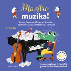 Maestro, muzika! (knyga su defektais)