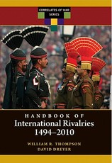 Handbook of International Rivalries: 1494-2010