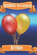 word scramble Birthday