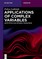 Applications of Complex Variables