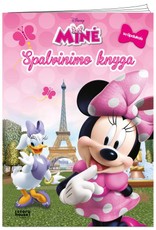 Minė. Spalvinimas su lipdukais