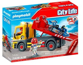 Žaislinių figūrėlių rinkinys „City Life“ 71429 – techninės pagalbos (tralo) tarnyba