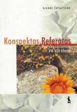 Konspektas. Referatas. Pratybų sąsiuvinis VII-VIII klasei