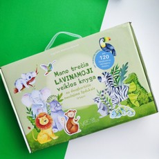 Mano trečia lavinamoji veiklos knyga su daugkartinio naudojimo lipdukais