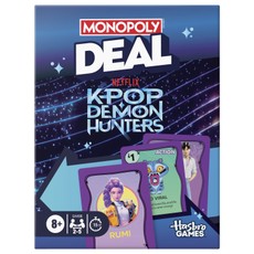 MONOPOLY Kortų žaidimas „Monopoly Deal: KPOP Demon hunters“, EN