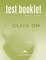 Click on Starter. Test booklet. Testų knygelė