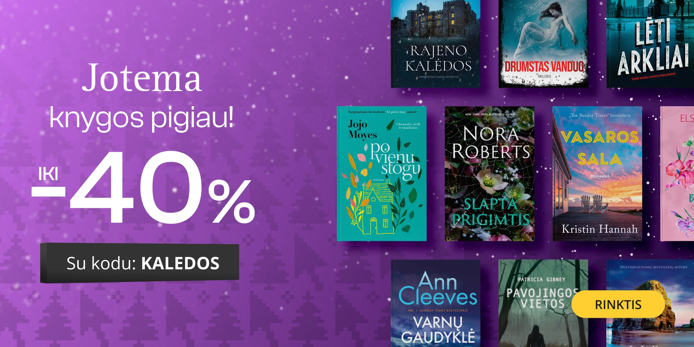 LEIDYKLOS JOTEMA KNYGOMS - extra nuolaidos iki -40%!