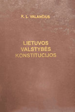 Lietuvos Valstybės Konstitucijos
