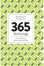 365 skaičių knyga: vien skaičiai, jokios matematikos
