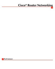 Cisco Router Internetworking