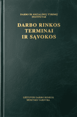 Darbo rinkos terminai ir sąvokos