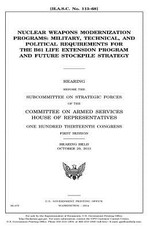 Nuclear weapons modernization programs