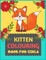 Kitten Colouring Book For Girls