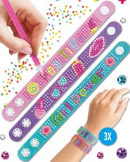 Kūrybinis rinkinys „Deimantinės mozaikos apyrankės“, 3 vnt.