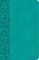 NASB Large Print Personal Size Reference Bible, Teal Leathertouch, Indexed
