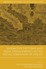 Normative Patterns and Legal Developments in the Social Dimension of the Eu