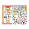 MELISSA & DOUG „Seek & Find“ lipdukų knygelė „Miestas“