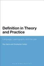 Definition in Theory and Practice