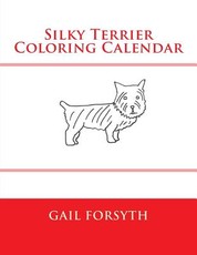 Silky Terrier Coloring Calendar