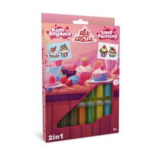 Kūrybinis smėlio rinkinys RED CASTLE „Keksiukas“, 2in1
