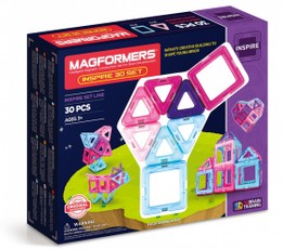 Magformers Inspire — 30 dalių rinkinys