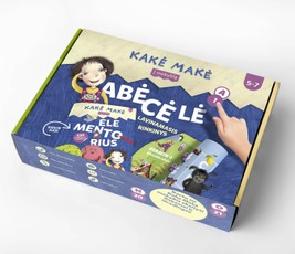 Kakė Makė. Abėcėlė. Lavinamasis rinkinys