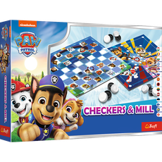 TREFL PAW PATROL Žaidimas „Šaškės ir malūnas“ TREFL PAW PATROL Žaidimas „Šaškės ir malūnas“