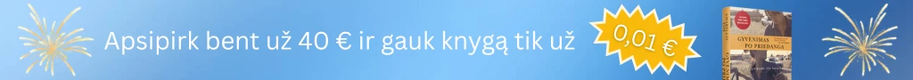 Pirk už 40 € ir gauk knygą už 1 centą