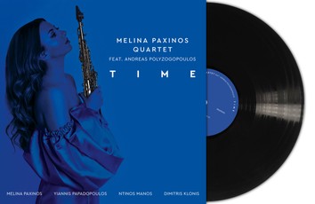 Vinilinė plokštelė LP PAXINOS MELINA QUARTET „Time“ (Black Vinyl) (LP)