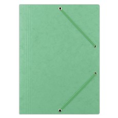 Aplankas su guma, A4, 390gms, šv.žalias
