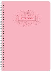 Knyga su spirale A4 200lap 70g lang HARD PASTEL