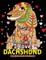 I love Dachshund Coloring Books for Adults