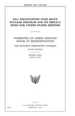 P5+1 negotiations over Iran's nuclear program and its implications for United States defense