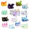 APHMAU MeeMeow Paslaptingas pliušinis kačiukas „Elemental“, 15 cm