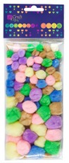 Akriliniai pastelinių sp.burbuliukai 78v