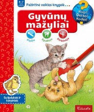 Gyvūnų mažyliai. Pažintinė veiklos knygelė