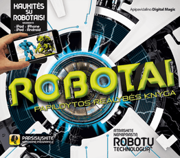 Robotai. Papildytos realybės knyga