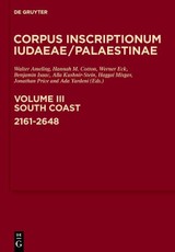 Corpus Inscriptionum Iudaeae/Palaestinae 3