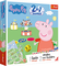 TREFL PEPPA PIG Stalo žaidimas 2 in 1 „Kiaulytė Pepa“