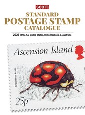 2023 Scott Stamp Postage Catalogue Volume 1: Cover Us, Un, Countries A-B
